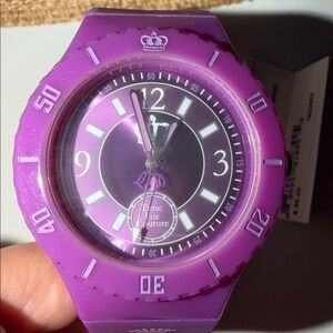Women's Purple Y2K NWT Juicy Couture Watch JC.74.3.47.0341